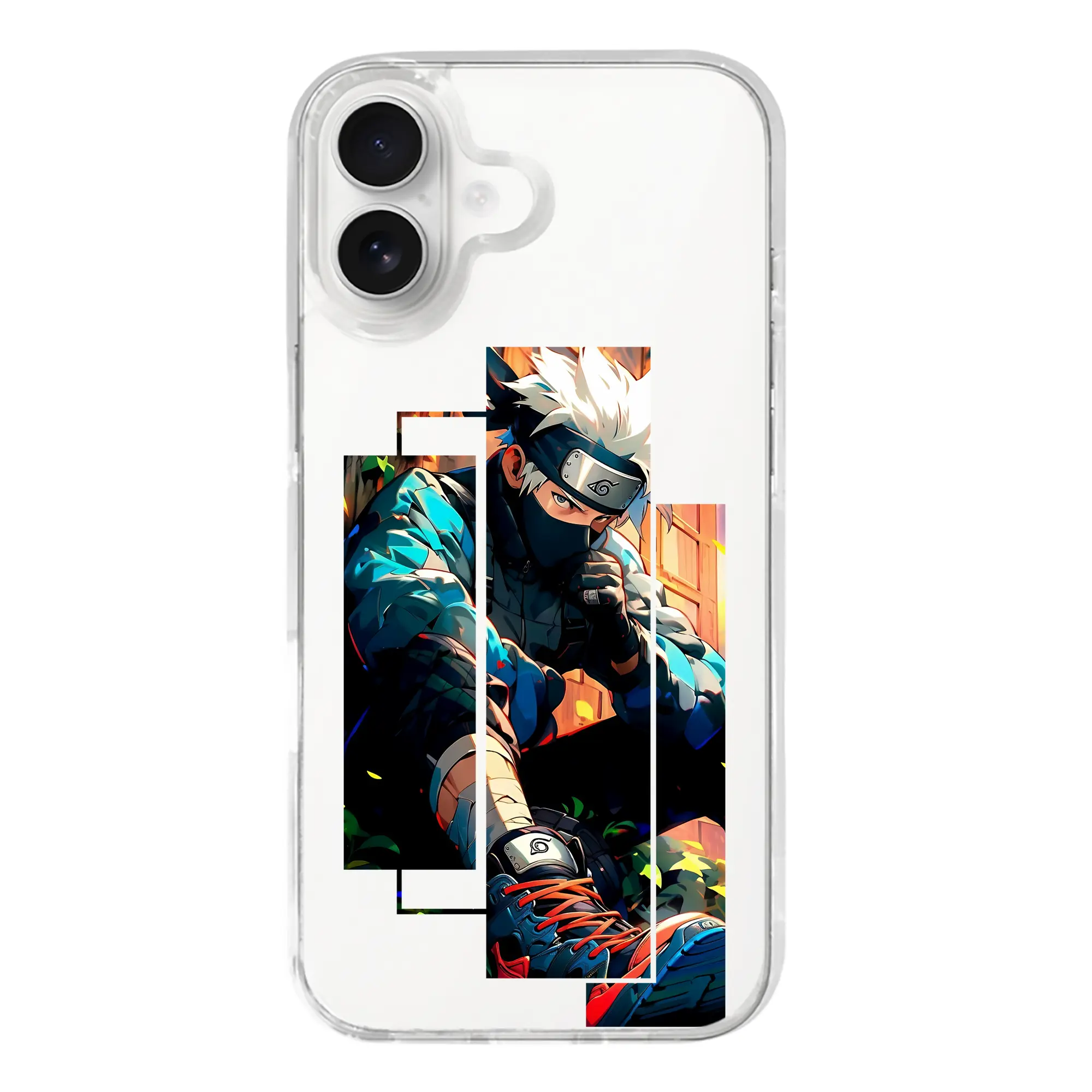 ナルト グッズ はたけ カカシ - iPhone 17シリーズ 透明スマホケース – 薄型・耐衝撃・精密フィット保護カバー